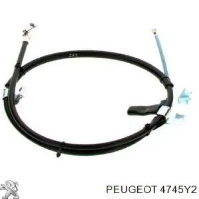 Трос стояночного тормоза задний правый Peugeot/Citroen 4745Y2 цена, от 18.59 USD