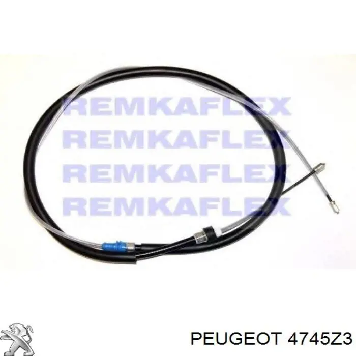Задний трос ручника Peugeot/Citroen 4745Z3 цена, от 8.58 USD