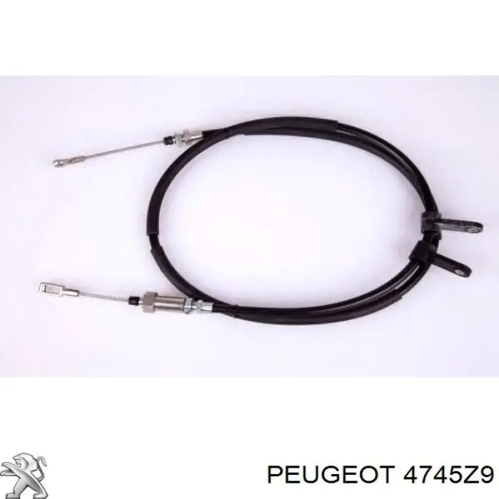 Трос ручного тормоза передний Peugeot/Citroen 4745Z9 цена, от 12.77 USD