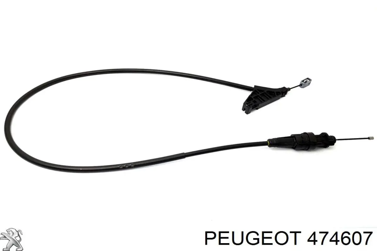 474607 Peugeot/Citroen cabo do freio de estacionamento dianteiro
