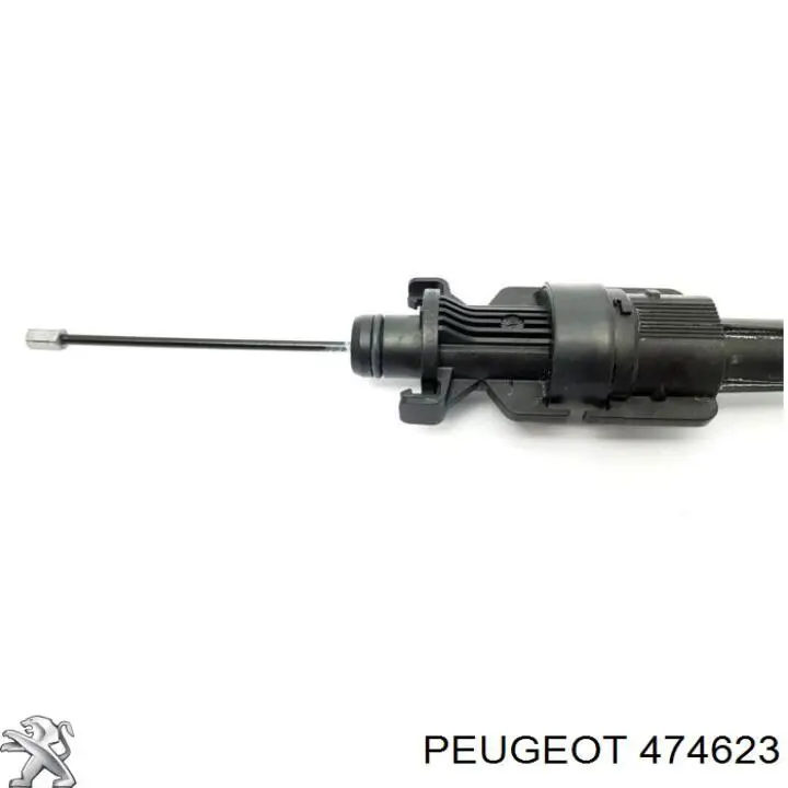 474623 Peugeot/Citroen cabo do freio de estacionamento dianteiro