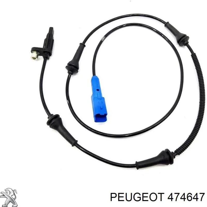 Cable de freno de mano delantero 474647 Peugeot/Citroen