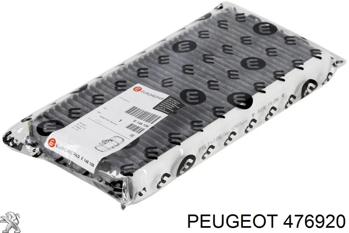 Направляющая троса ручного тормоза Peugeot/Citroen 476920 цена, от 39.27 USD