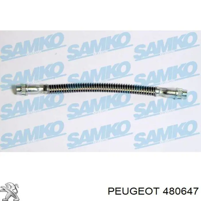 Тормозной шланг задний Peugeot/Citroen 480647 цена, от 8.10 USD