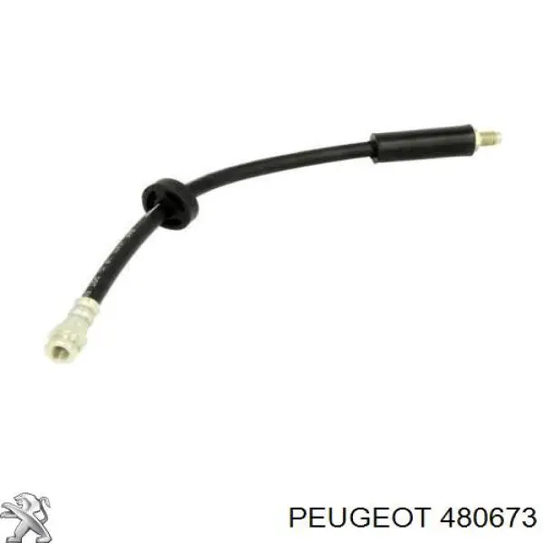 480673 Peugeot/Citroen шланг тормозной задний