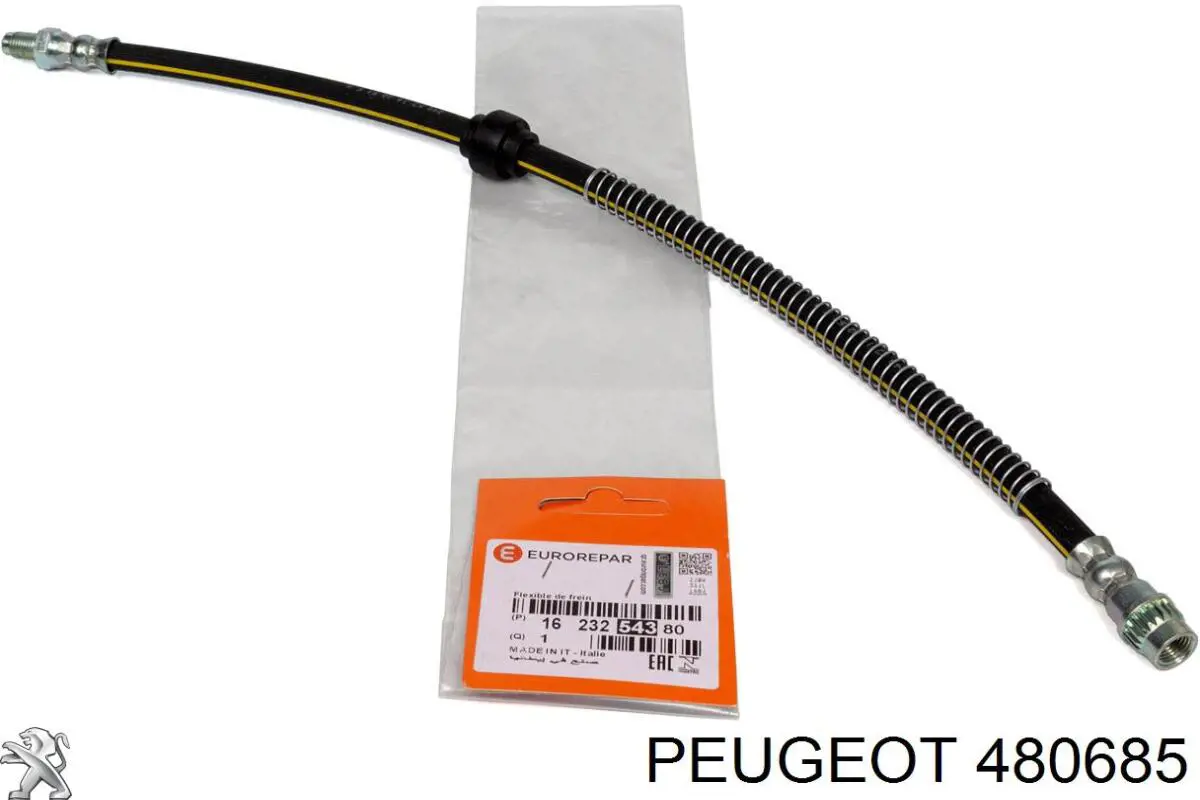 480685 Peugeot/Citroen шланг тормозной передний