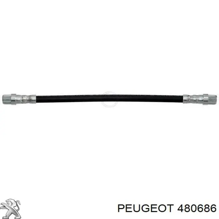Тормозной шланг задний Peugeot/Citroen 480686 цена, от 4.33 USD