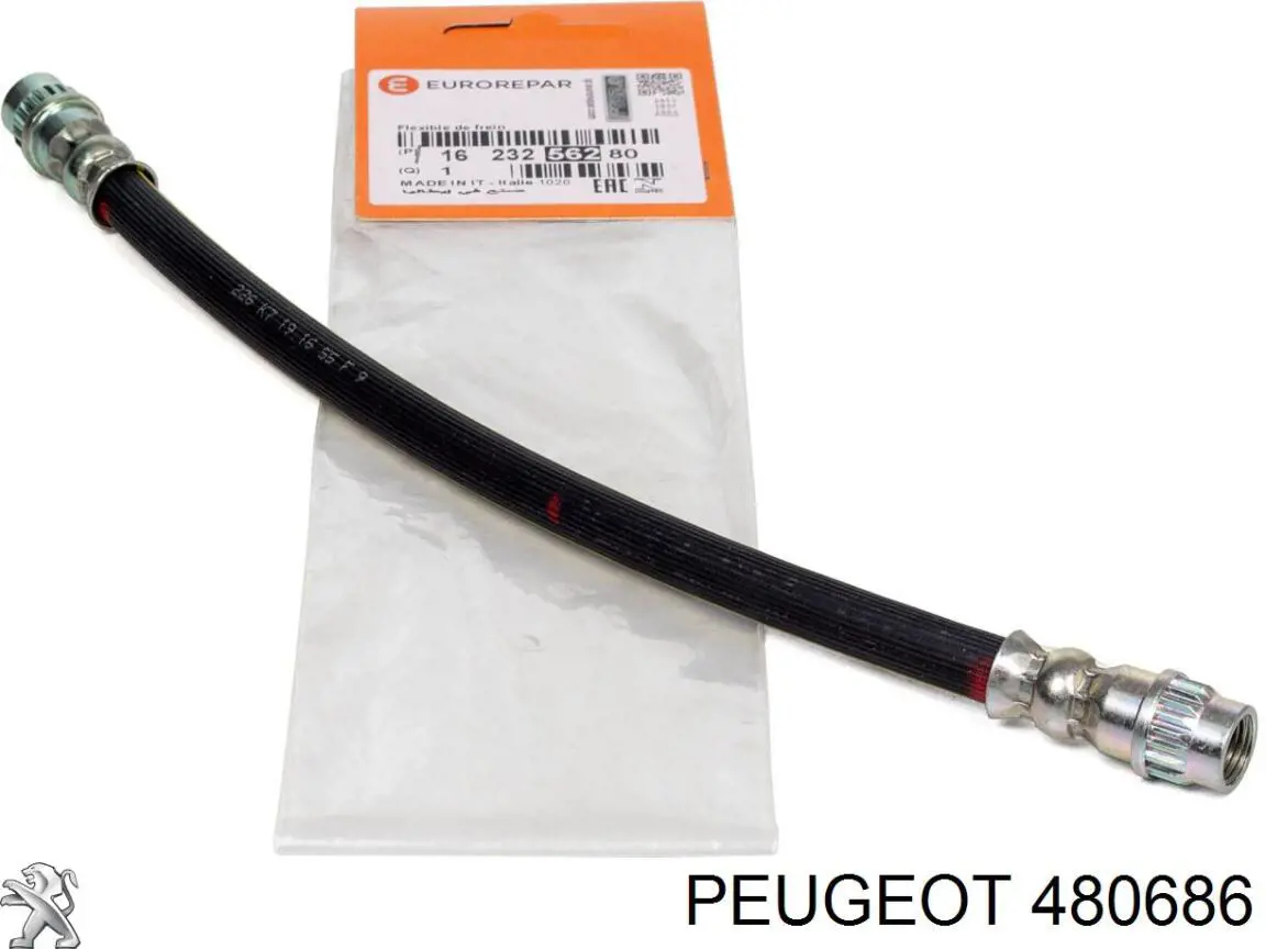 Купить 480686 Peugeot/Citroen Задний тормозной шланг