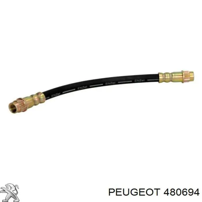 480694 Peugeot/Citroen шланг тормозной задний правый