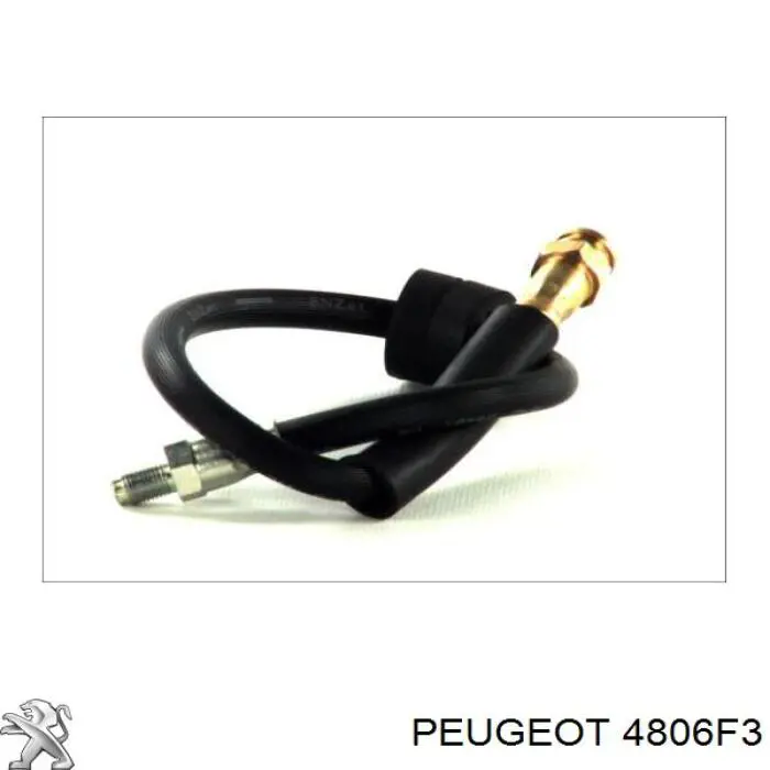 Купить 4806F3 Peugeot/Citroen Шланг тормозной передний