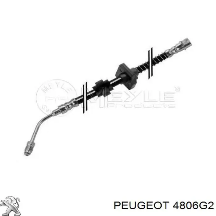 Купить 4806G2 Peugeot/Citroen Задний тормозной шланг
