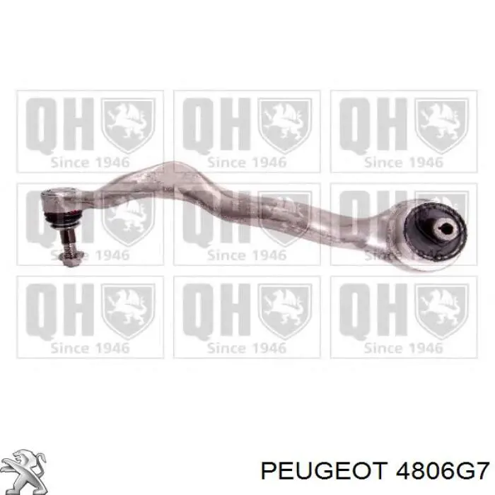 Купить 4806G7 Peugeot/Citroen Задний тормозной шланг
