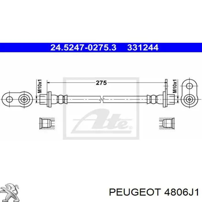  4806J1 Peugeot/Citroen