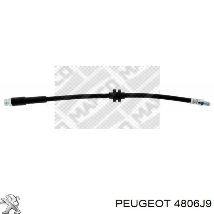 Шланг тормозной передний Peugeot/Citroen 4806J9 цена, от 8.47 USD