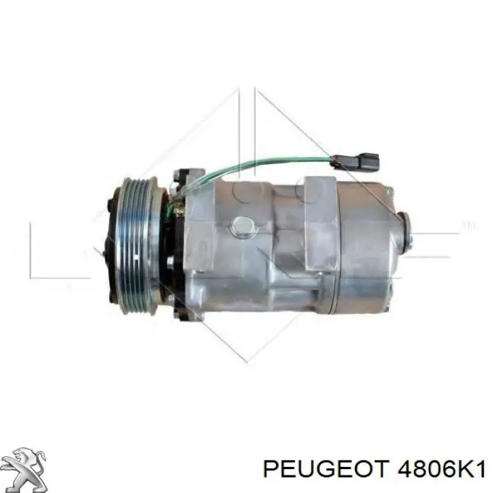 Купить 4806K1 Peugeot/Citroen Шланг тормозной передний