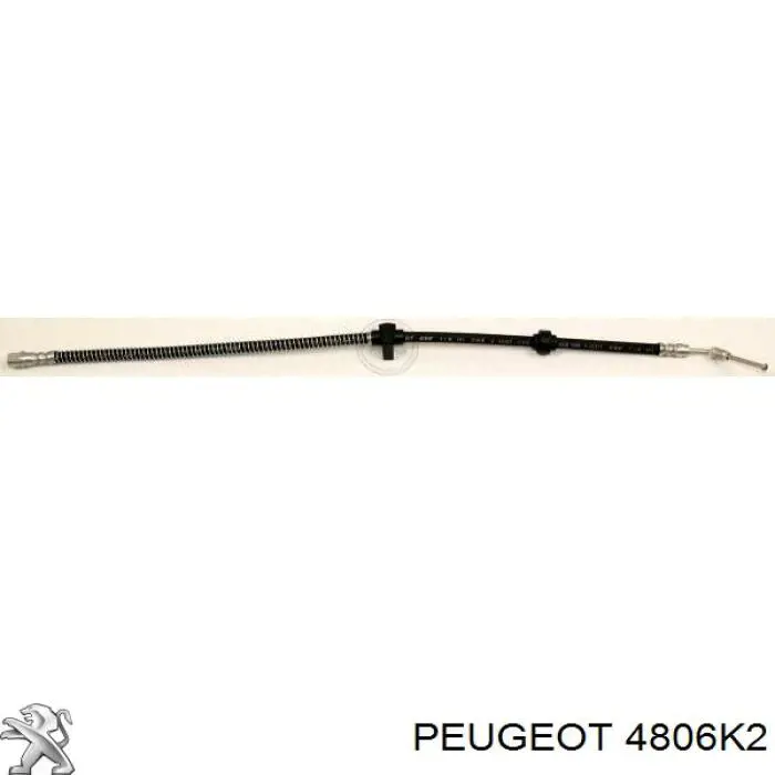 Шланг тормозной задний, левый Peugeot/Citroen 4806K2 цена, от 14.38 USD