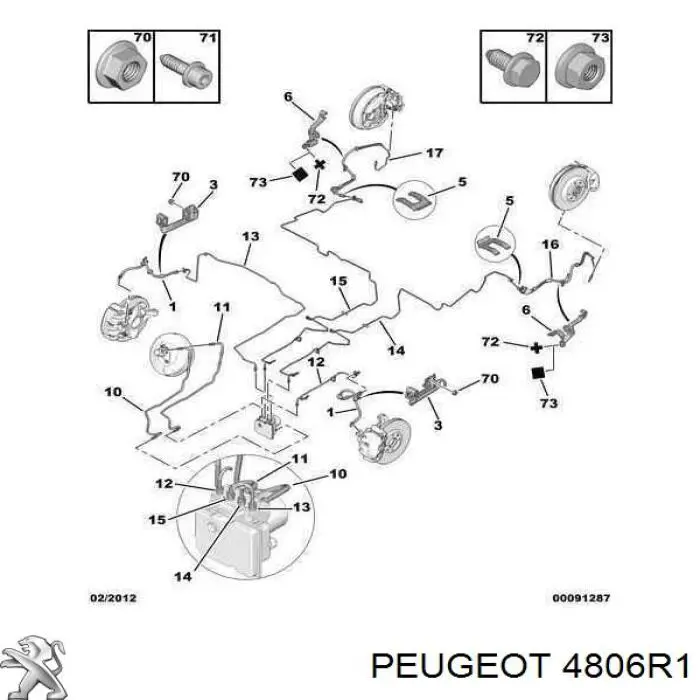  4806R1 Peugeot/Citroen