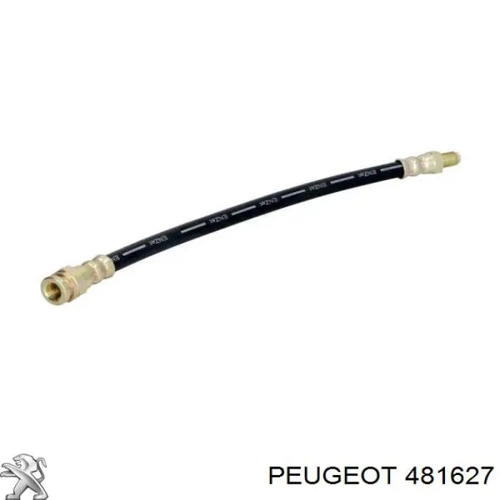 481627 Peugeot/Citroen шланг тормозной задний