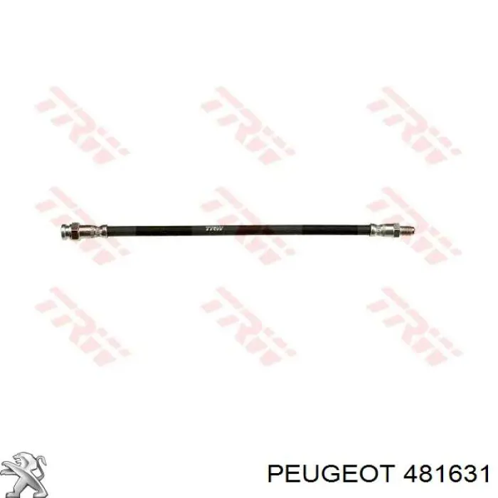 481631 Peugeot/Citroen шланг тормозной