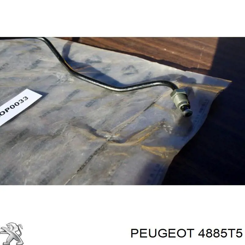 4885T5 Peugeot/Citroen шланг тормозной передний