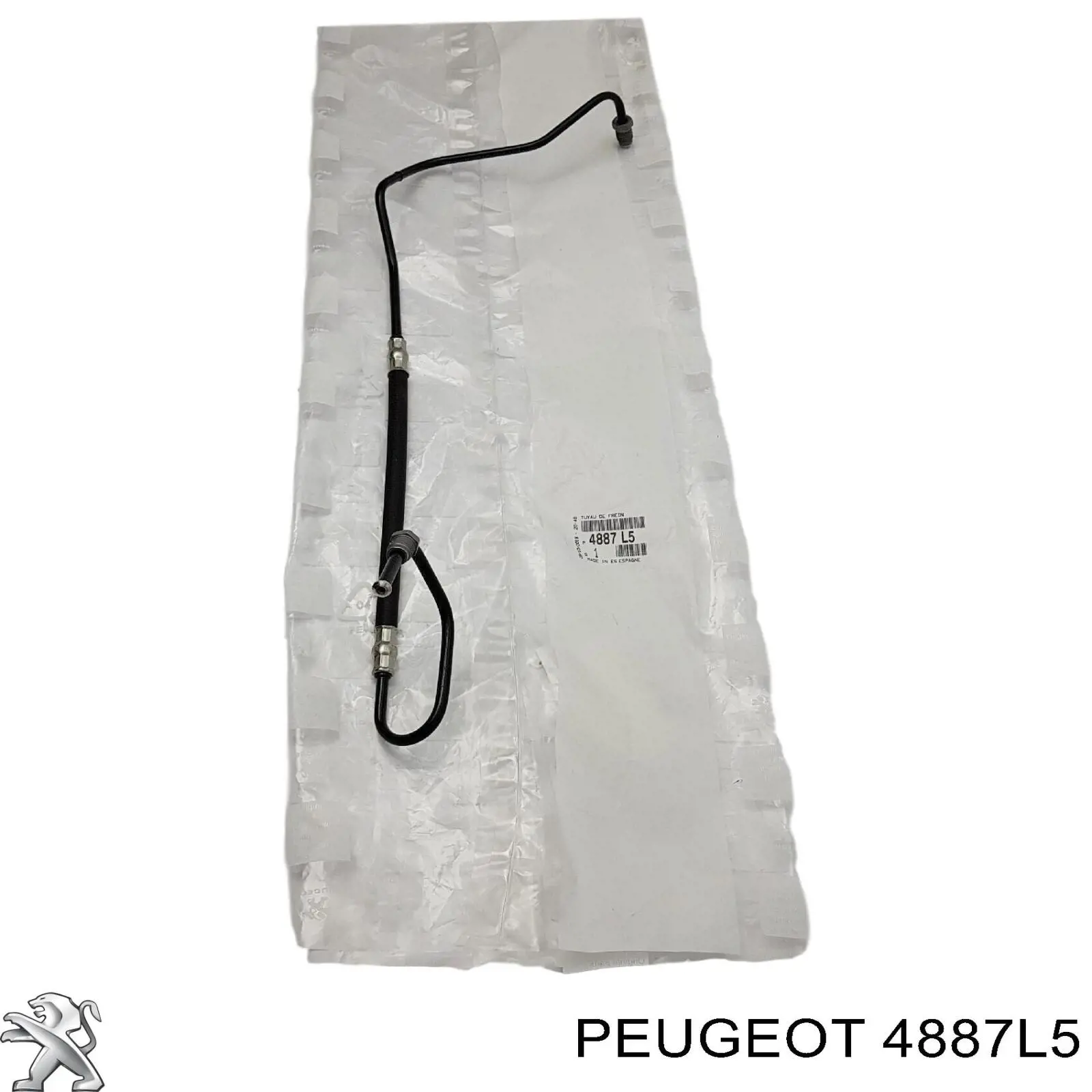 Купить 4887L5 Peugeot/Citroen Задний тормозной шланг