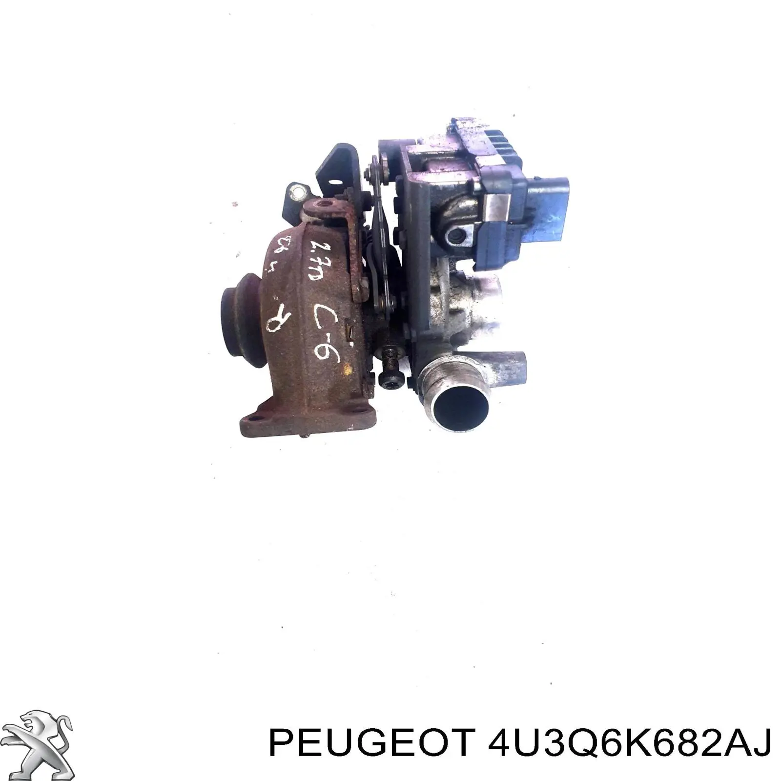 4U3Q-6K682-AJ VAG turbina