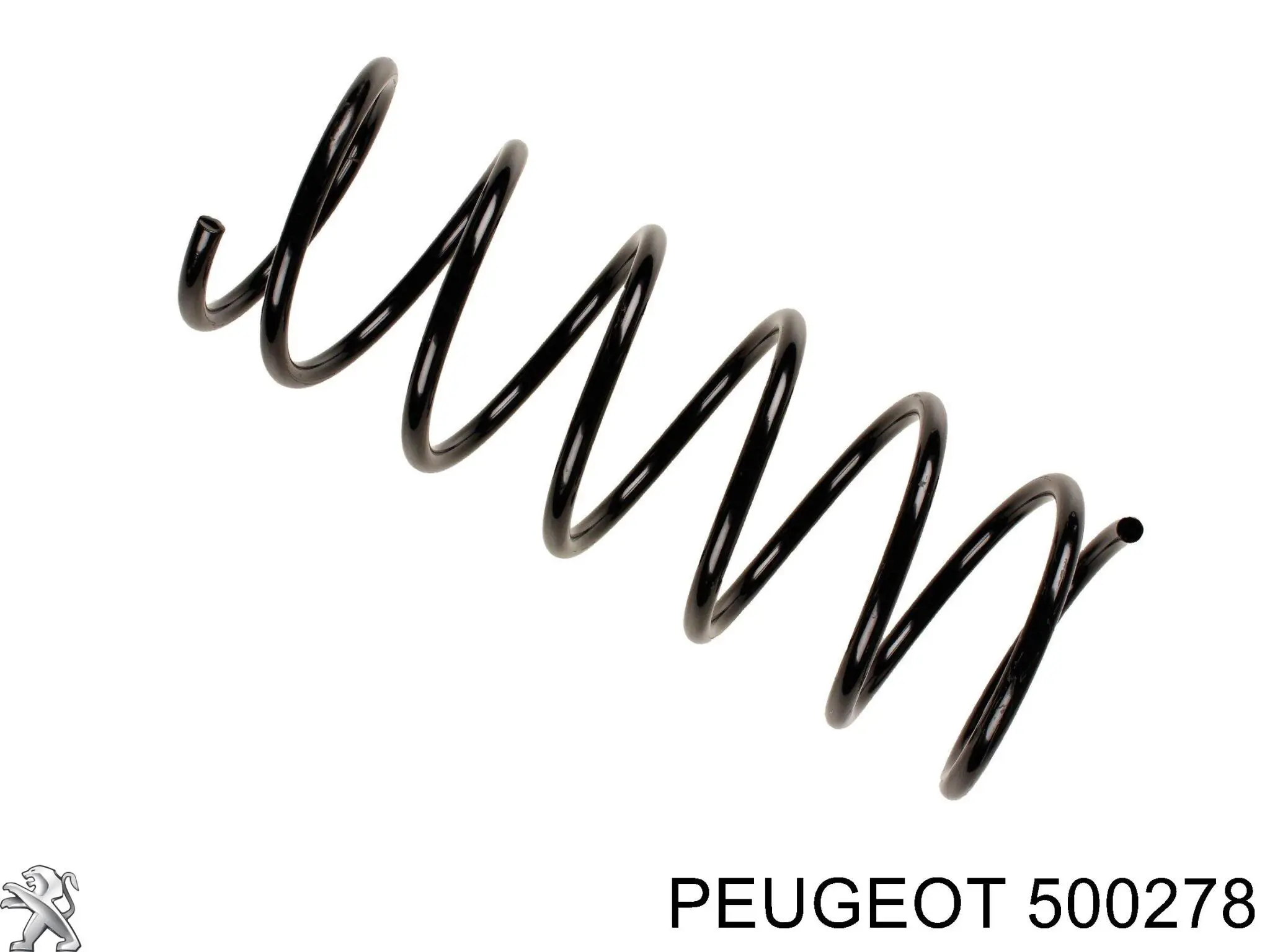 500278 Peugeot/Citroen пружина передняя
