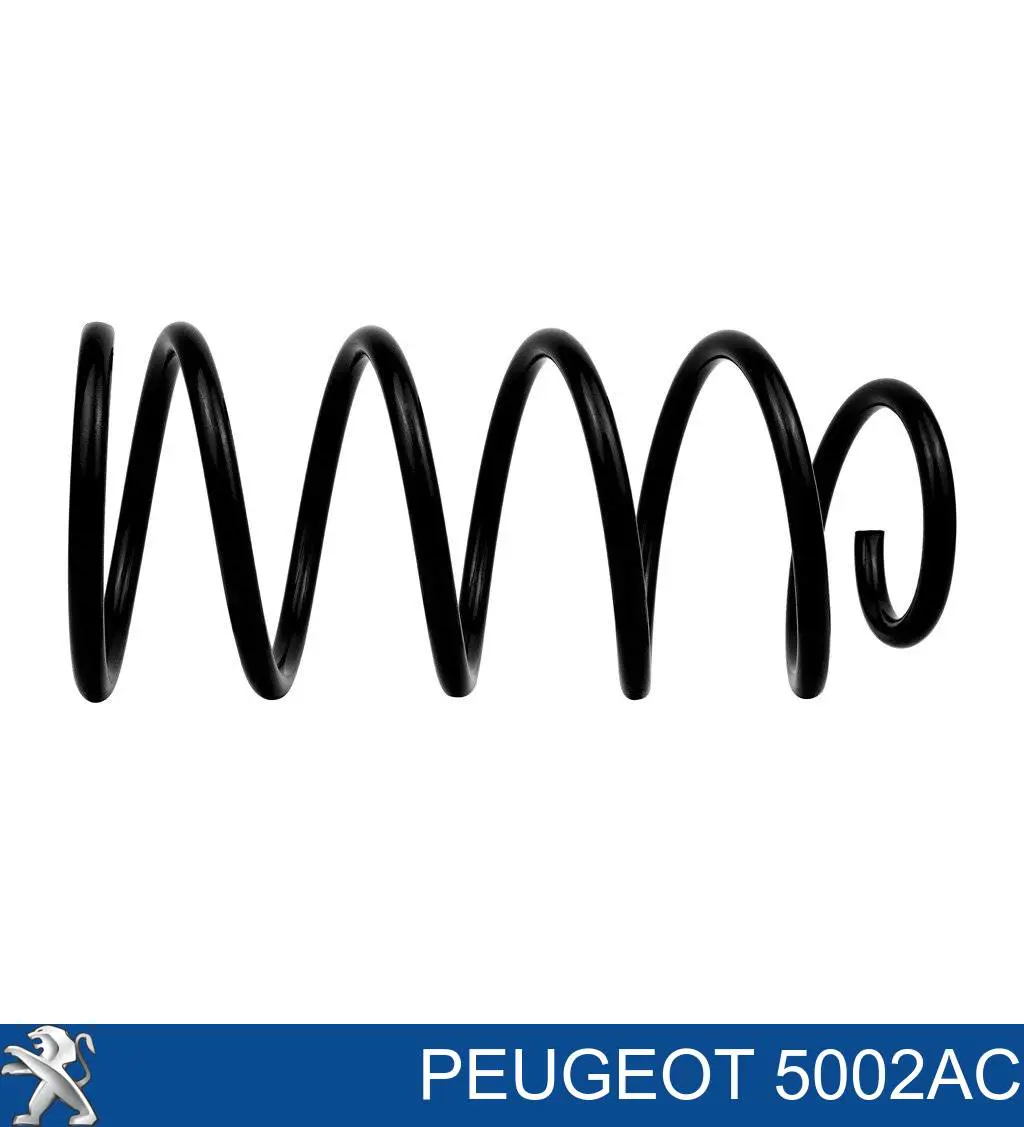 5002AC Peugeot/Citroen Пружина передней подвески