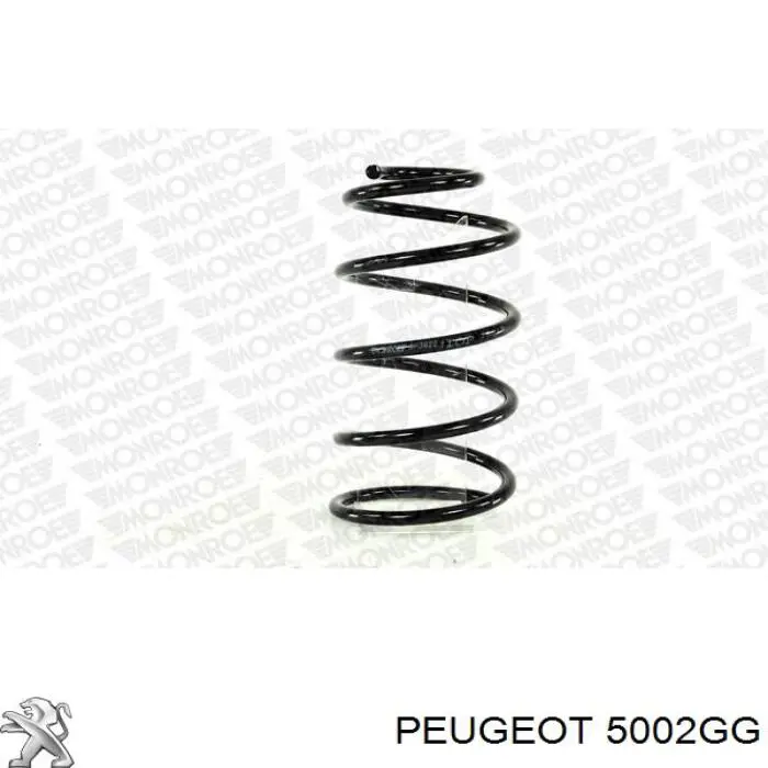 Передняя пружина 5002GG Peugeot/Citroen