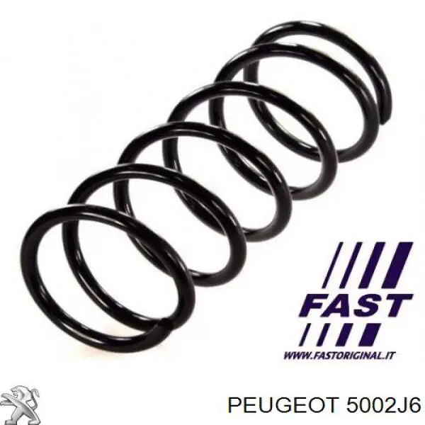 Пружина амортизатора передняя Peugeot/Citroen 5002J6 цена, от 44.31 USD