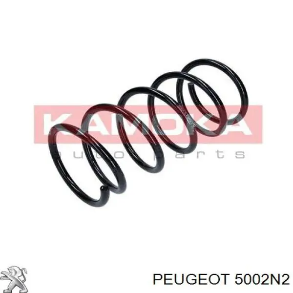 5002N2 Peugeot/Citroen Пружина передней подвески