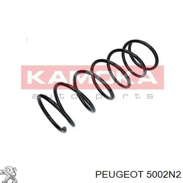 Передняя пружина 5002N2 Peugeot/Citroen