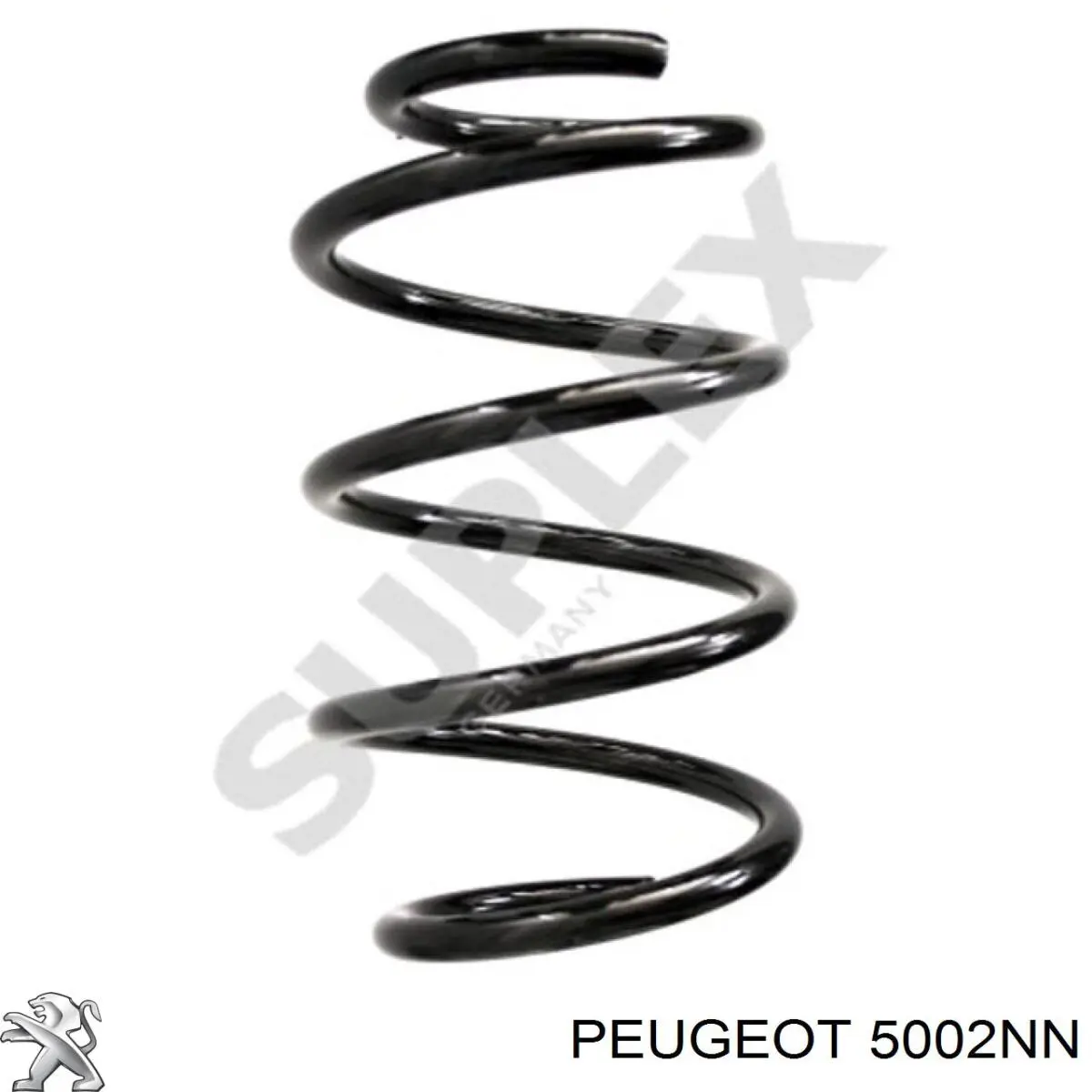 Пружина амортизатора передняя Peugeot/Citroen 5002NN цена, от 27.43 USD
