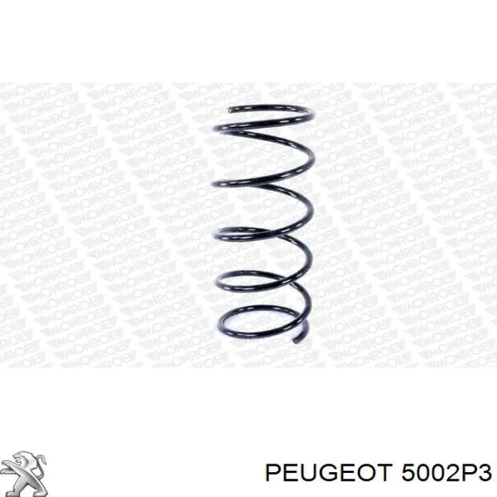 5002P3 Peugeot/Citroen Пружина передней подвески