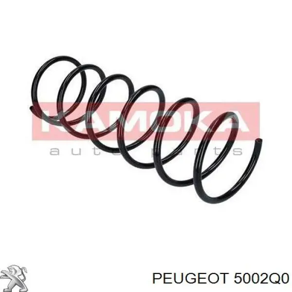 Пружина амортизатора передняя Peugeot/Citroen 5002Q0 цена, от 31.75 USD