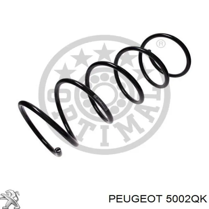 Передняя пружина 5002QK Peugeot/Citroen