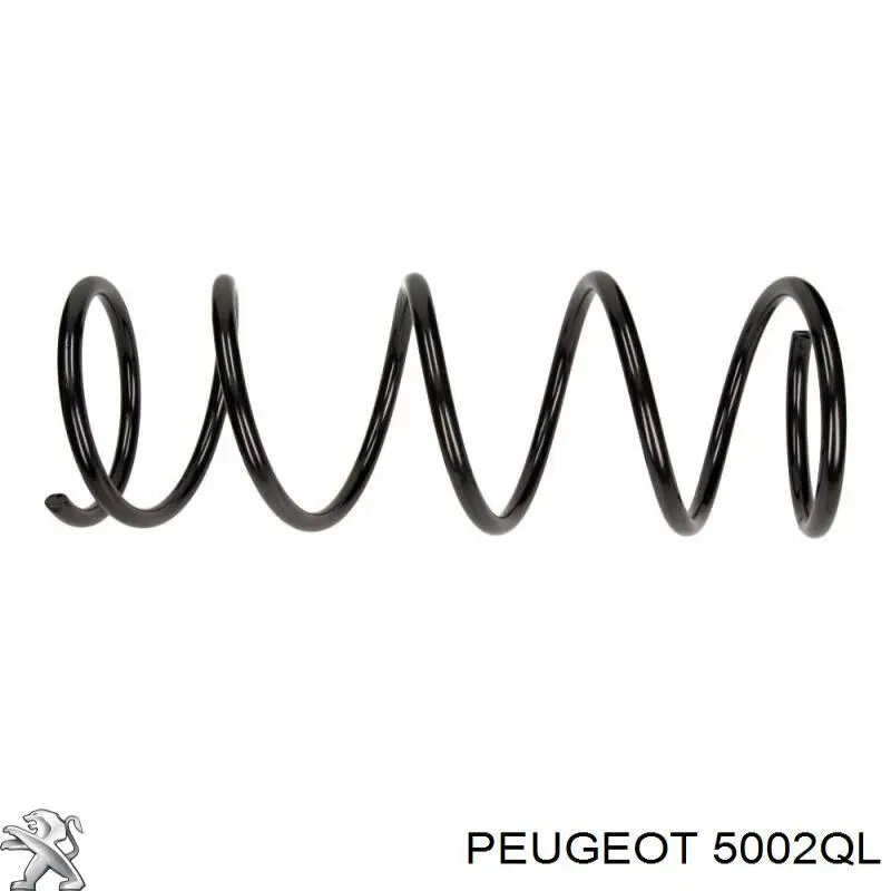 5002QL Peugeot/Citroen пружина передняя
