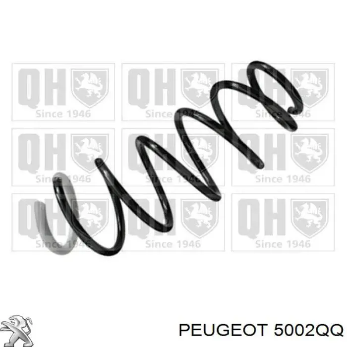 Пружина амортизатора передняя Peugeot/Citroen 5002QQ цена, от 20.23 USD