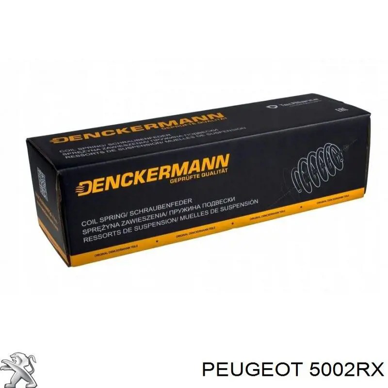 Передняя пружина 5002RX Peugeot/Citroen
