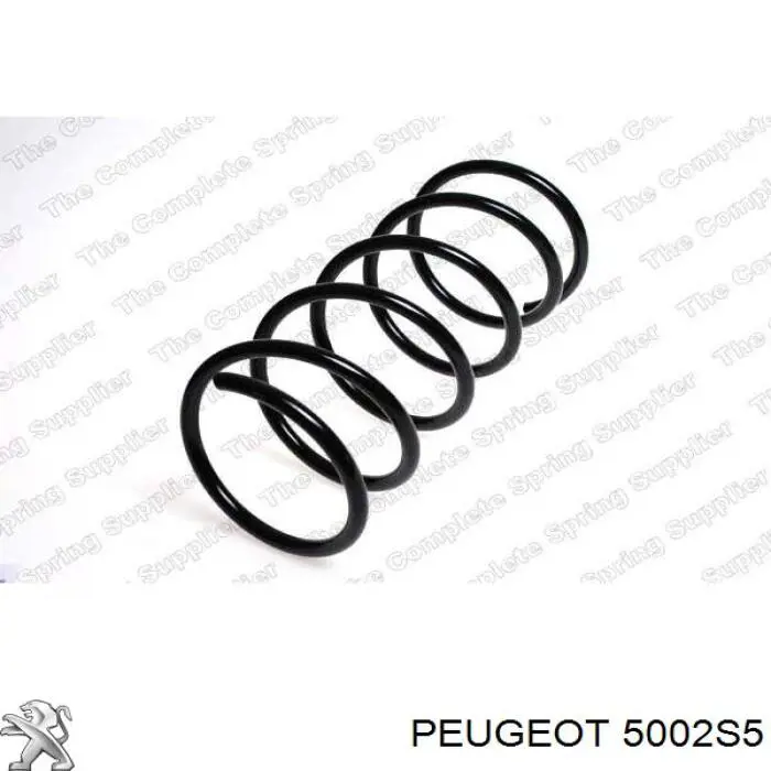 5002S5 Peugeot/Citroen Пружина передней подвески