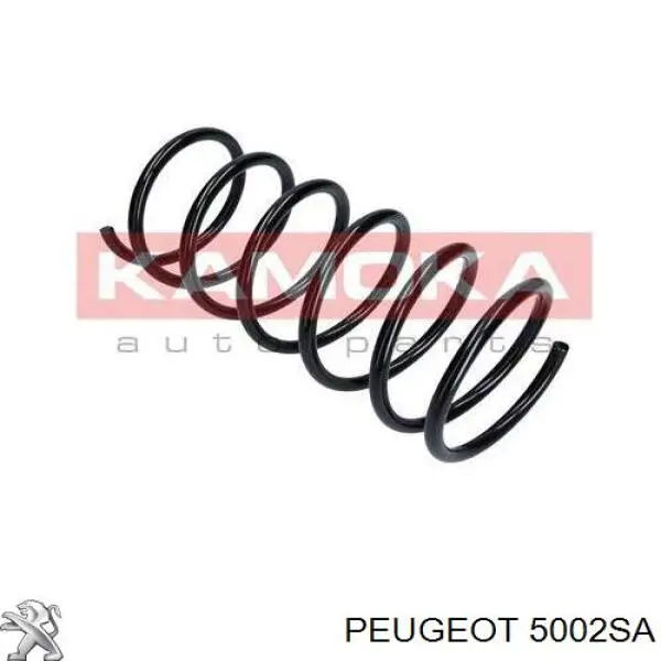 Передняя пружина 00005002SA Peugeot/Citroen