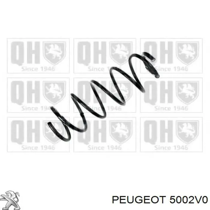 Пружина амортизатора передняя Peugeot/Citroen 5002V0 цена, от 39.99 USD