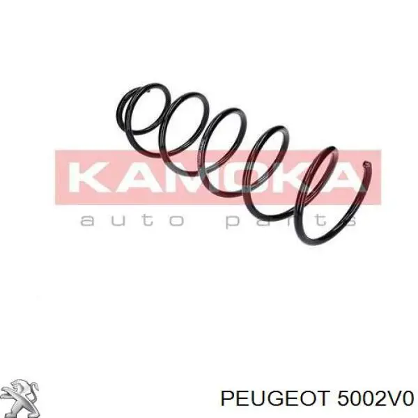 Купить 5002V0 Peugeot/Citroen Винтовая пружина подвеска
