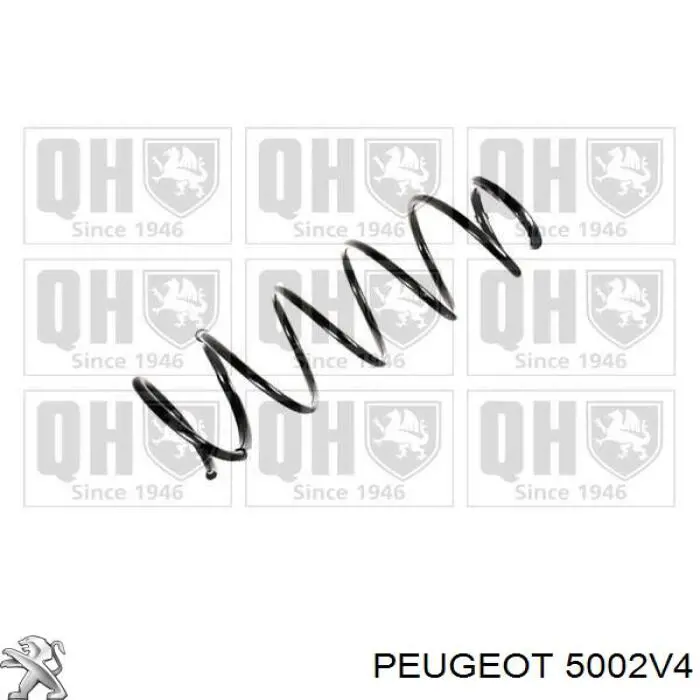Пружина амортизатора передняя Peugeot/Citroen 5002V4 цена, от 47.03 USD