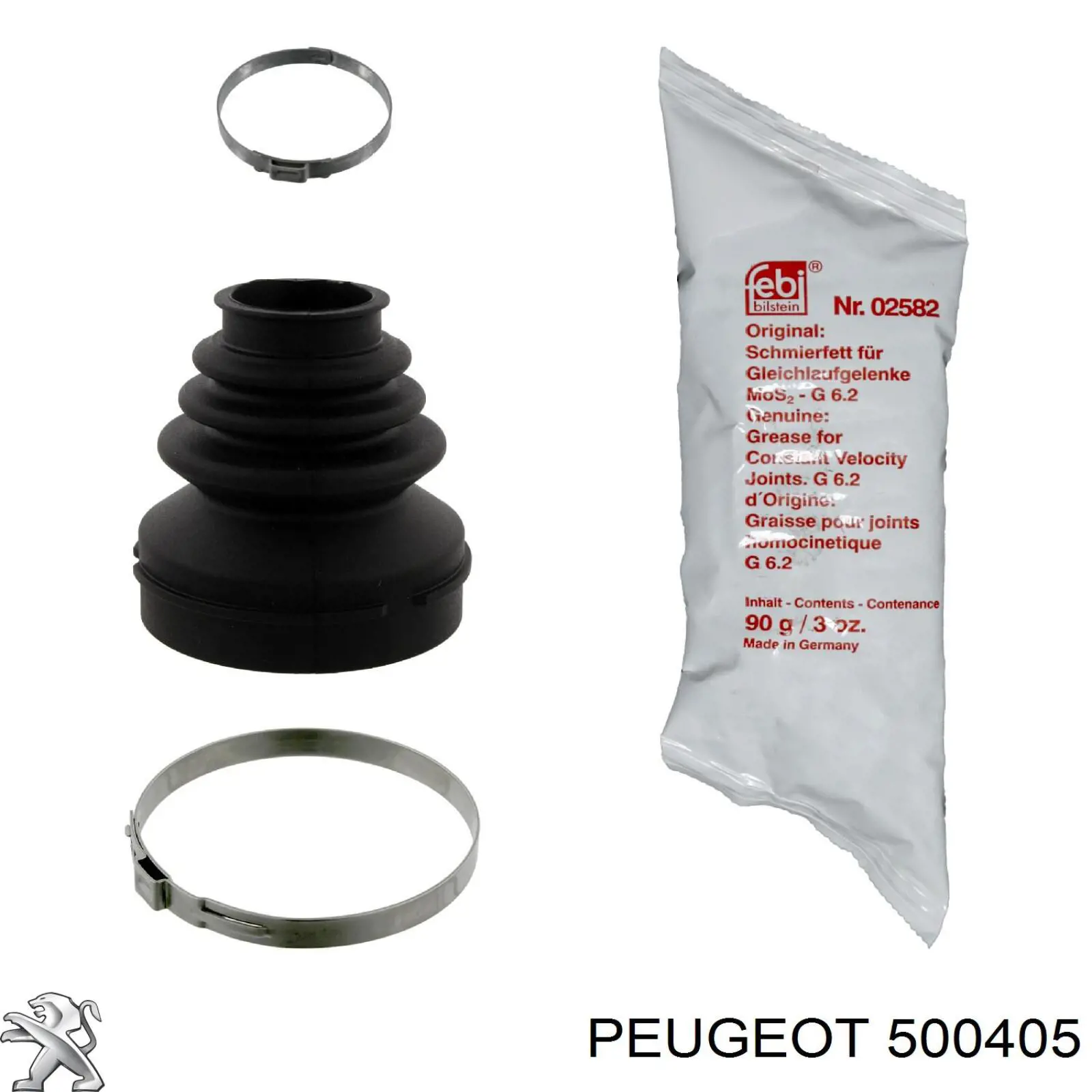500405 Peugeot/Citroen Пружина передней подвески