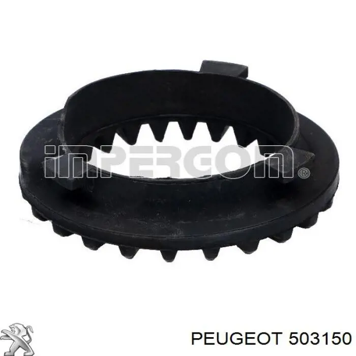 503150 Peugeot/Citroen проставка (резиновое кольцо пружины передней верхняя)