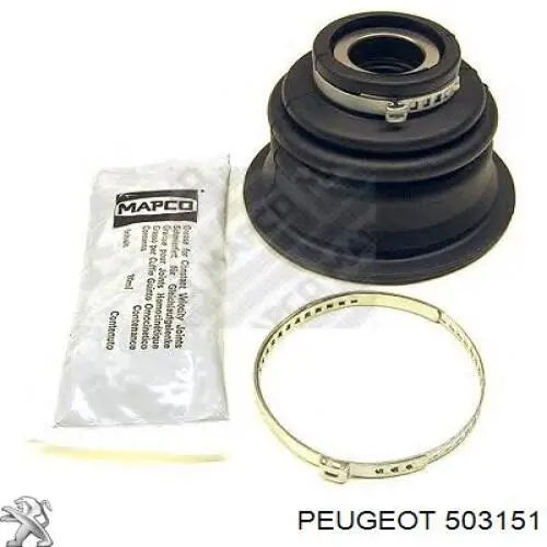 Проставка передней пружины 503151 Peugeot/Citroen