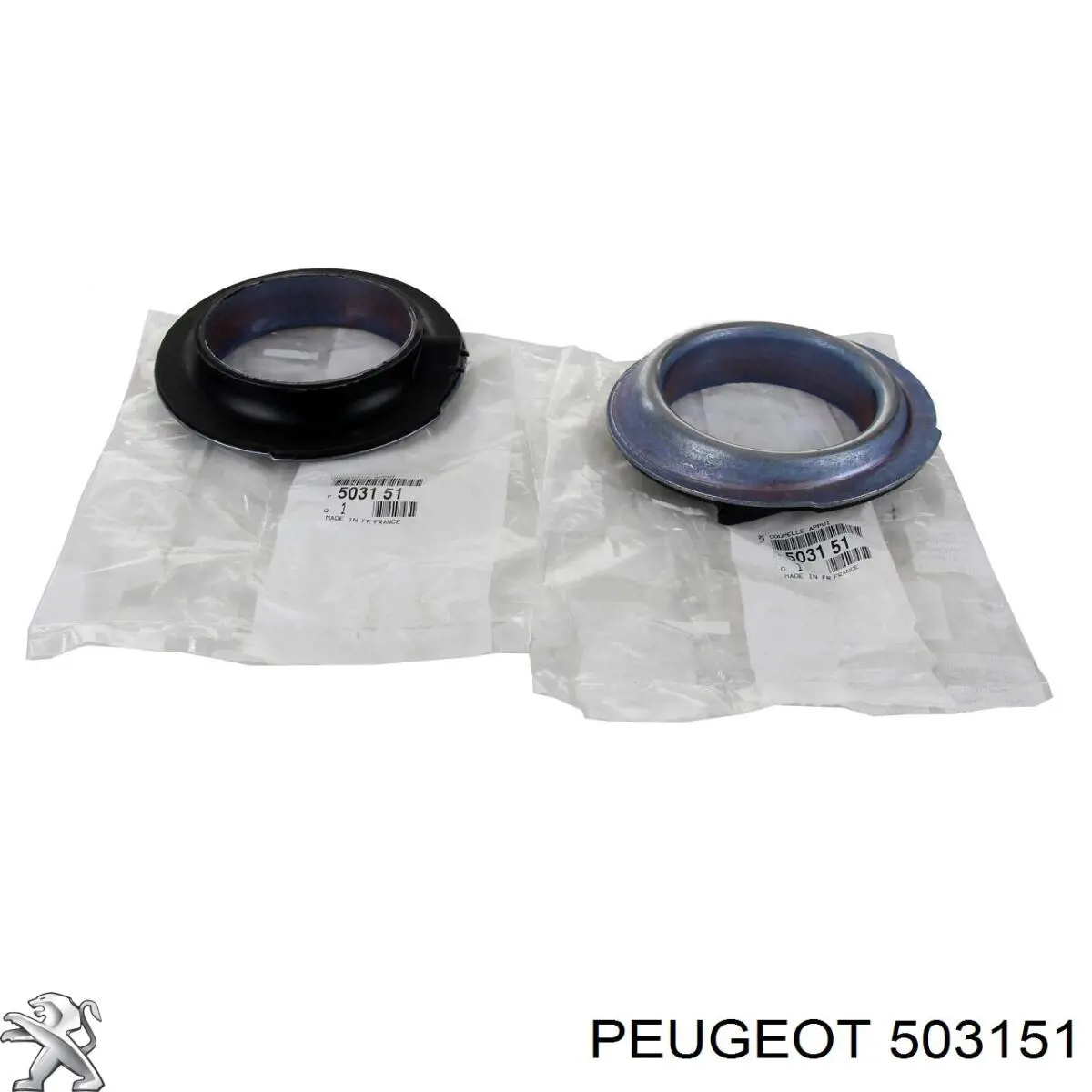 503151 Peugeot/Citroen Резиновое кольцо передней пружины