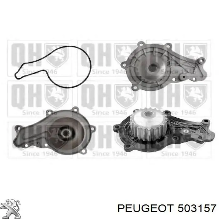 Купить 503157 Peugeot/Citroen Опора амортизатора переднего левого