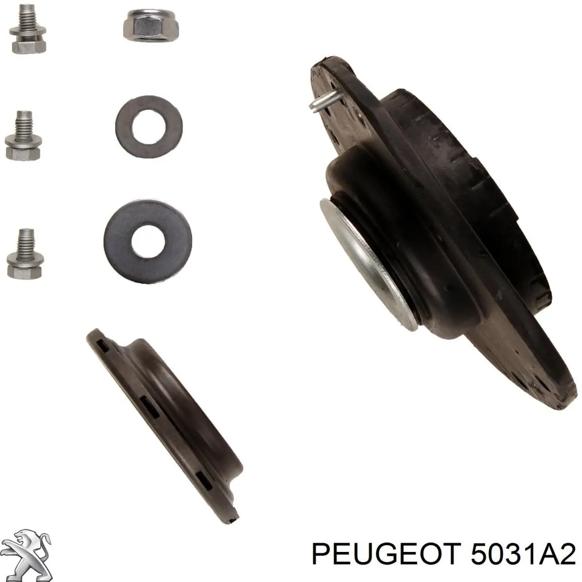 Купить 5031A2 Peugeot/Citroen Опора амортизатора переднего левого